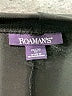Roaman's Solid Black Active Pants Size 26 (2X) - photo 4