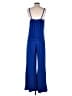 Express Solid Blue Jumpsuit Size XS - photo 2