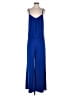Express Solid Blue Jumpsuit Size XS - photo 1