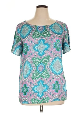 Talbots Short Sleeve Blouse (view 1)