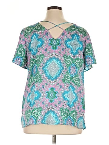 Talbots Short Sleeve Blouse (view 2)