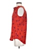 CAbi 100% Polyester Red Sleeveless Blouse Size XS - photo 5