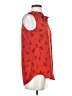 CAbi 100% Polyester Red Sleeveless Blouse Size XS - photo 4