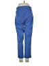 White House Black Market Solid Blue Active Pants Size 4 - photo 2