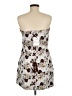 Glamorous 100% Polyester Brown Cocktail Dress Size 8 - photo 2