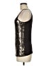 MICHAEL Michael Kors 100% Rayon Silver Sleeveless Top Size M - photo 5