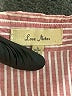 Love Notes 100% Cotton Stripes Pink 3/4 Sleeve Button-Down Shirt Size L - photo 7