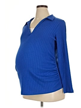 Old Navy Maternity Long Sleeve Polo