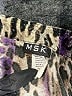 MSK Animal Print Purple Blazer Size XL - photo 6
