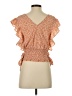 Easel Orange Sleeveless Blouse Size S - photo 2
