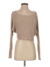 Express 100% Cotton Tan Pullover Sweater Size S - photo 1