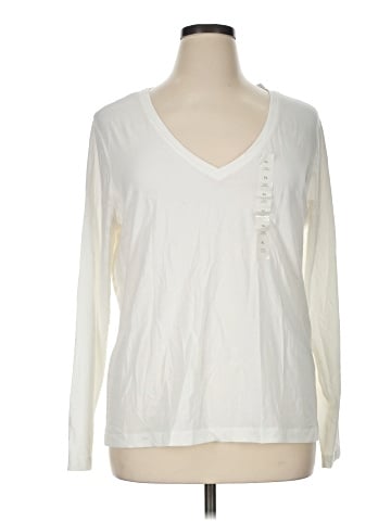 Banana Republic Factory Store Long Sleeve T-Shirt (view 1)