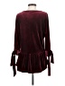 Halogen Burgundy Long Sleeve Blouse Size S - photo 2