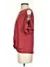 Perseption Concept Burgundy Short Sleeve Top Size S - photo 5