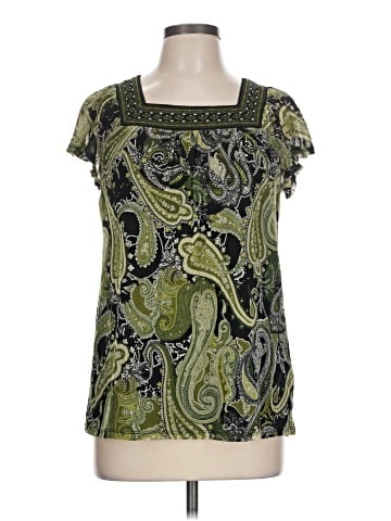 Apt. 9 Short Sleeve Blouse (view 1)