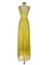 Assorted Brands Stars Yellow Cocktail Dress Size 4 - photo 2