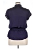 AGB Purple Short Sleeve Blouse Size XL - photo 2