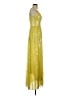 Assorted Brands Stars Yellow Cocktail Dress Size 4 - photo 4