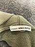 James Perse 100% Cotton Solid Green Pullover Hoodie Size Med (2) - photo 7