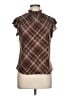 Adrienne Vittadini Brown Sleeveless Blouse Size L - photo 1