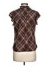 Adrienne Vittadini Brown Sleeveless Blouse Size L - photo 2