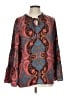 grand & greene Paisley Blue Long Sleeve Blouse Size L - photo 1
