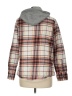 Natural Reflections 100% Cotton Plaid Orange Jacket Size M - photo 2