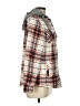 Natural Reflections 100% Cotton Plaid Orange Jacket Size M - photo 4