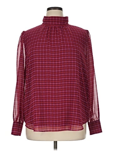 Ann Taylor Long Sleeve Blouse (view 1)