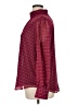 Ann Taylor 100% Polyester Burgundy Long Sleeve Blouse Size XL - photo 5