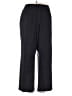 Talbots Solid Black Active Pants Size XXL (estimated) - photo 1
