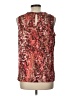 Anne Klein 100% Polyester Red Sleeveless T-Shirt Size L - photo 2