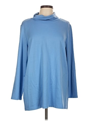 Jones New York Signature Long Sleeve Turtleneck (view 1)