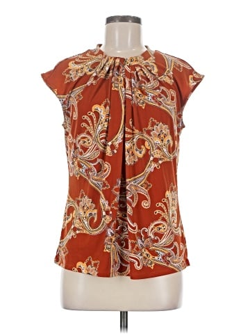 Liz Claiborne Short Sleeve Blouse (view 1)