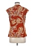 Liz Claiborne Orange Short Sleeve Blouse Size M - photo 2