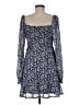 Altar'd State Floral Blue Casual Dress Size M - photo 2