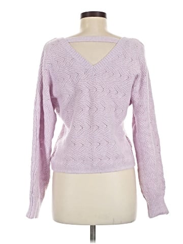 Pink Rose Pullover Sweater (view 2)