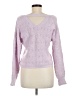 Pink Rose Purple Pullover Sweater Size M - photo 2