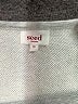 Seed Heritage 100% Cotton Stars Silver Pullover Sweater Size 10 - photo 3