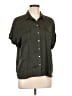 J.Jill 100% Modal Solid Green Short Sleeve Blouse Size Lg Petite - photo 1