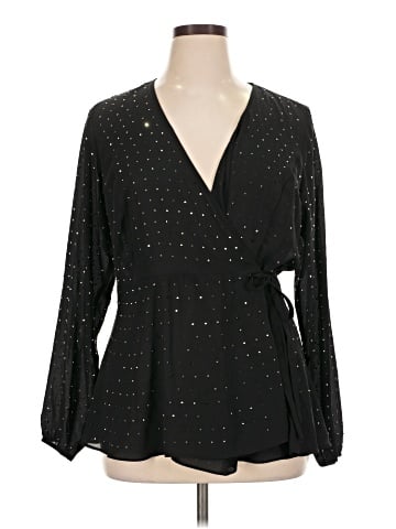 City Chic Long Sleeve Blouse (view 1)