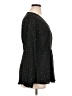 City Chic Black Long Sleeve Blouse Size 14 Plus (XS) - photo 4