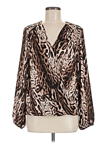 INC International Concepts Long Sleeve Blouse (view 1)