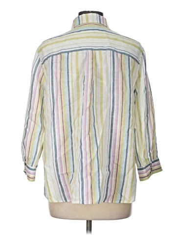 Chico's 3/4 Sleeve Button-Down Shirt (view 2)