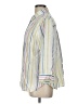 Chico's 100% Linen Stripes Yellow 3/4 Sleeve Button-Down Shirt Size Lg (2) - photo 5