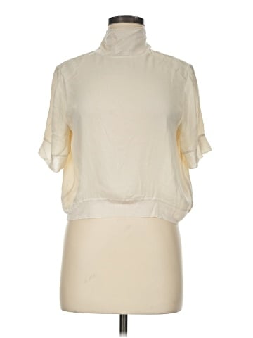 Wilfred Short Sleeve Silk Top (view 1)