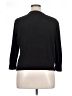 Ann Taylor LOFT 100% Polyester Black Cardigan Size XL - photo 2