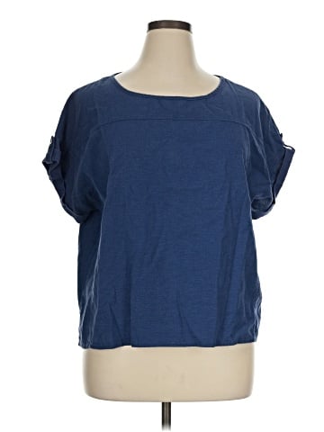 Cable & Gauge Short Sleeve Top (view 1)