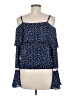 BCX 100% Polyester Blue Tank Top Size M - photo 2