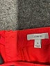 J.Crew 100% Cotton Solid Red Casual Skirt Size 4 - photo 4